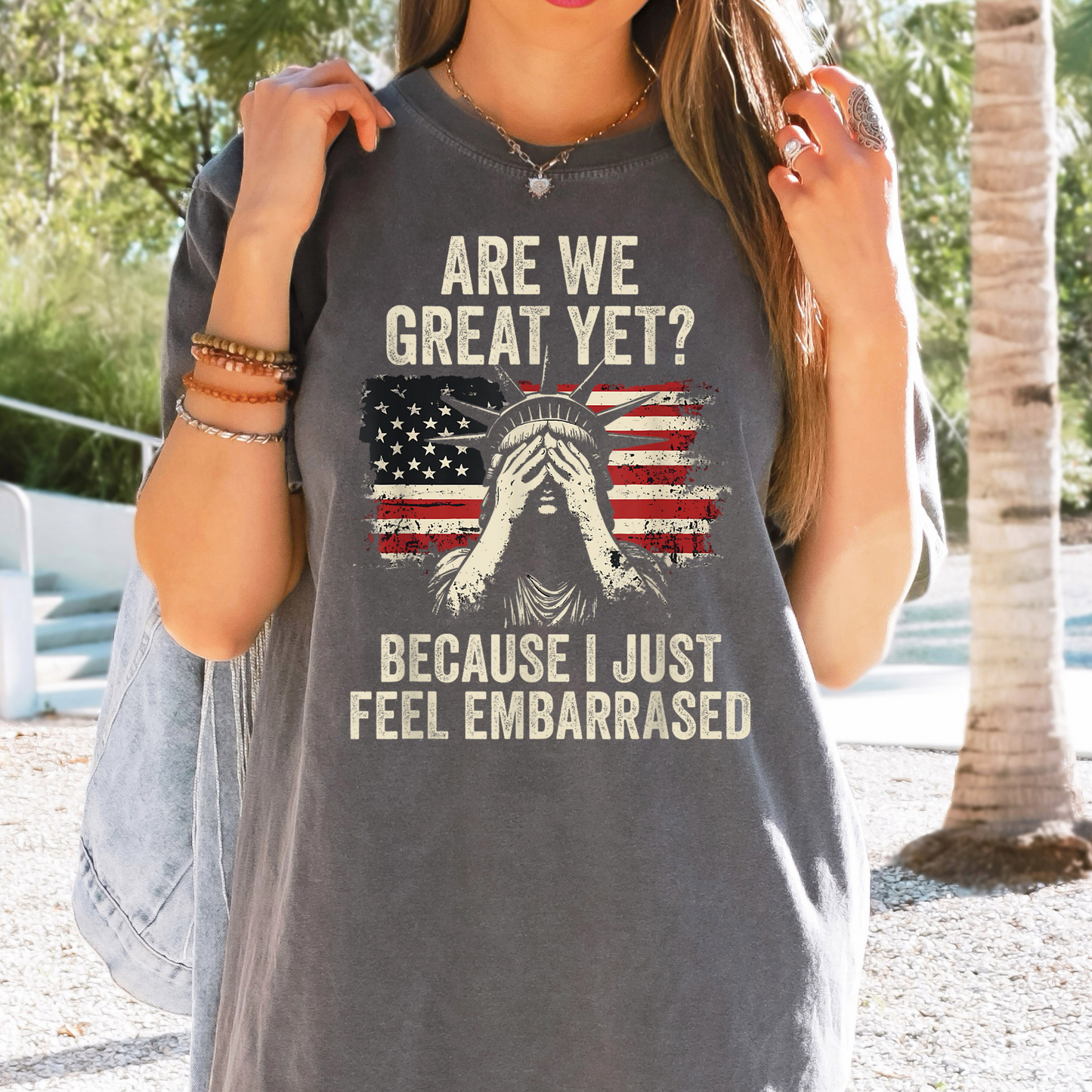 Are We Great Yet Tee