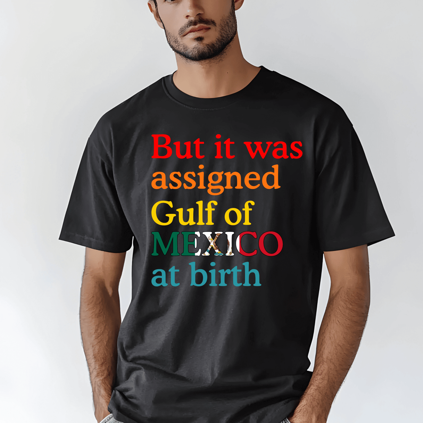 Assigned Gulf Of Mexico At Birth Tee - Amyliz Collections