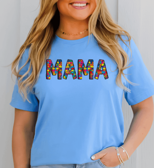 Autism Mama Tee - Amyliz Collections