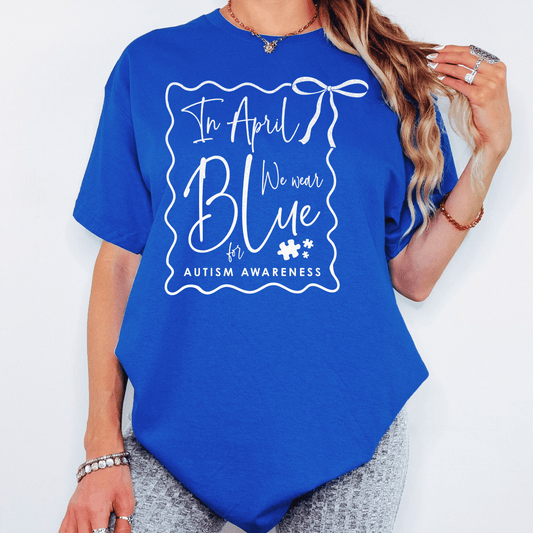 Blue Autism Tee - Amyliz Collections