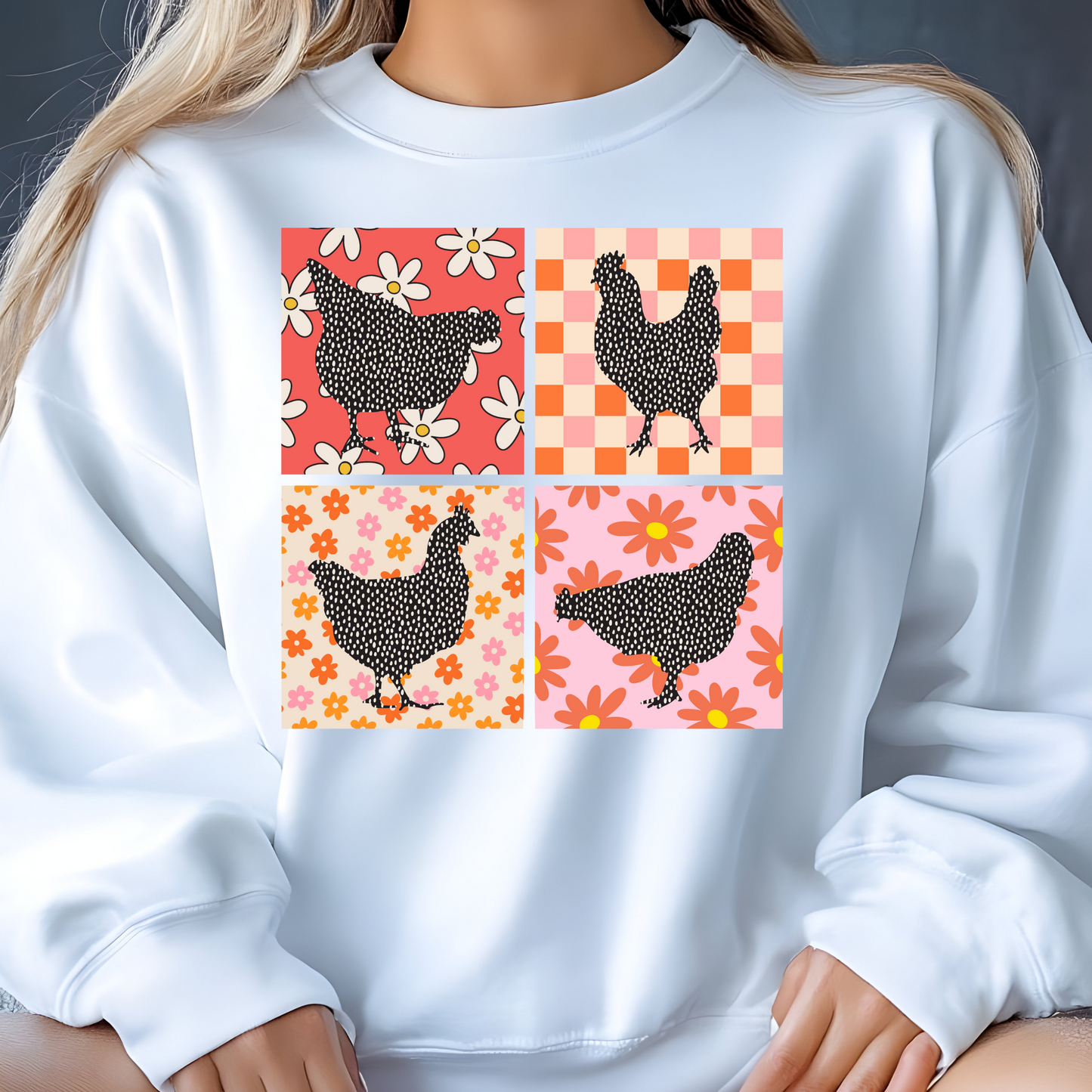Trendy Chickens Crewneck