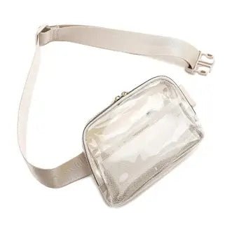 Clear Cross Body Sling Messenger Fanny Pack - Amyliz Collections