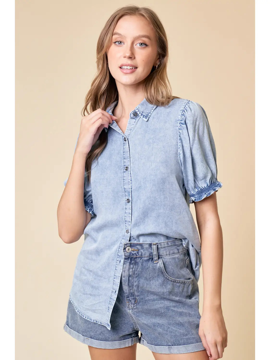 Denim Darling Top