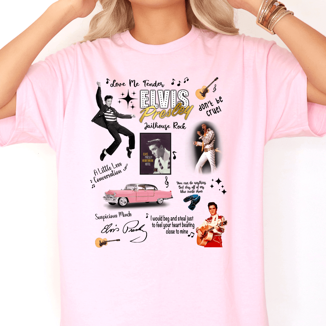 Elvis Collage Tee - Amyliz Collections