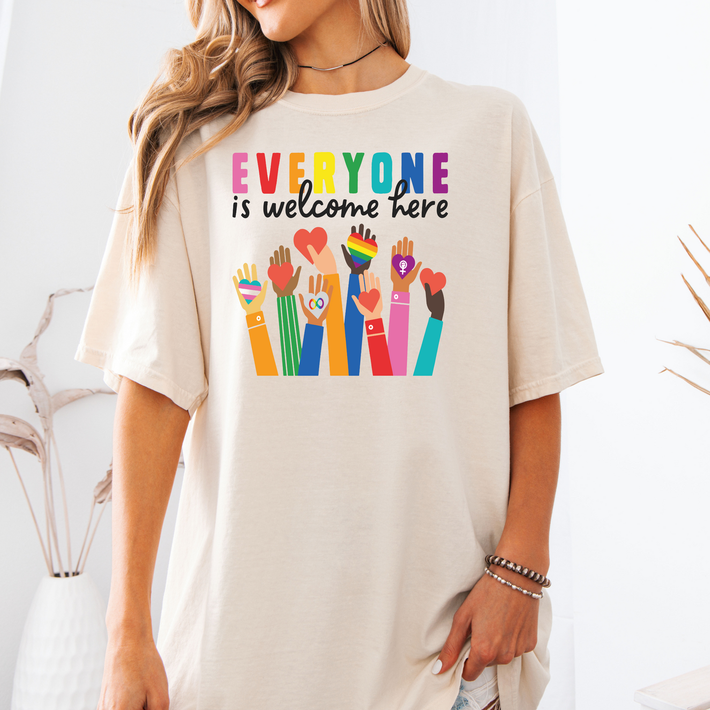 Everyone is Welcome Here Tee