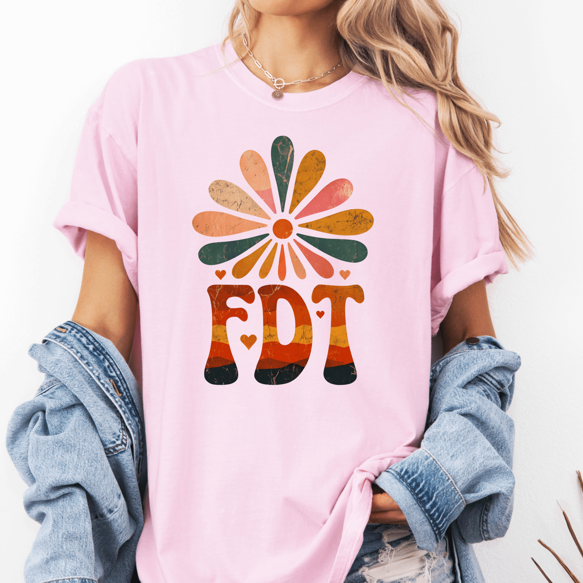 FDT Pink Tee - Amyliz Collections