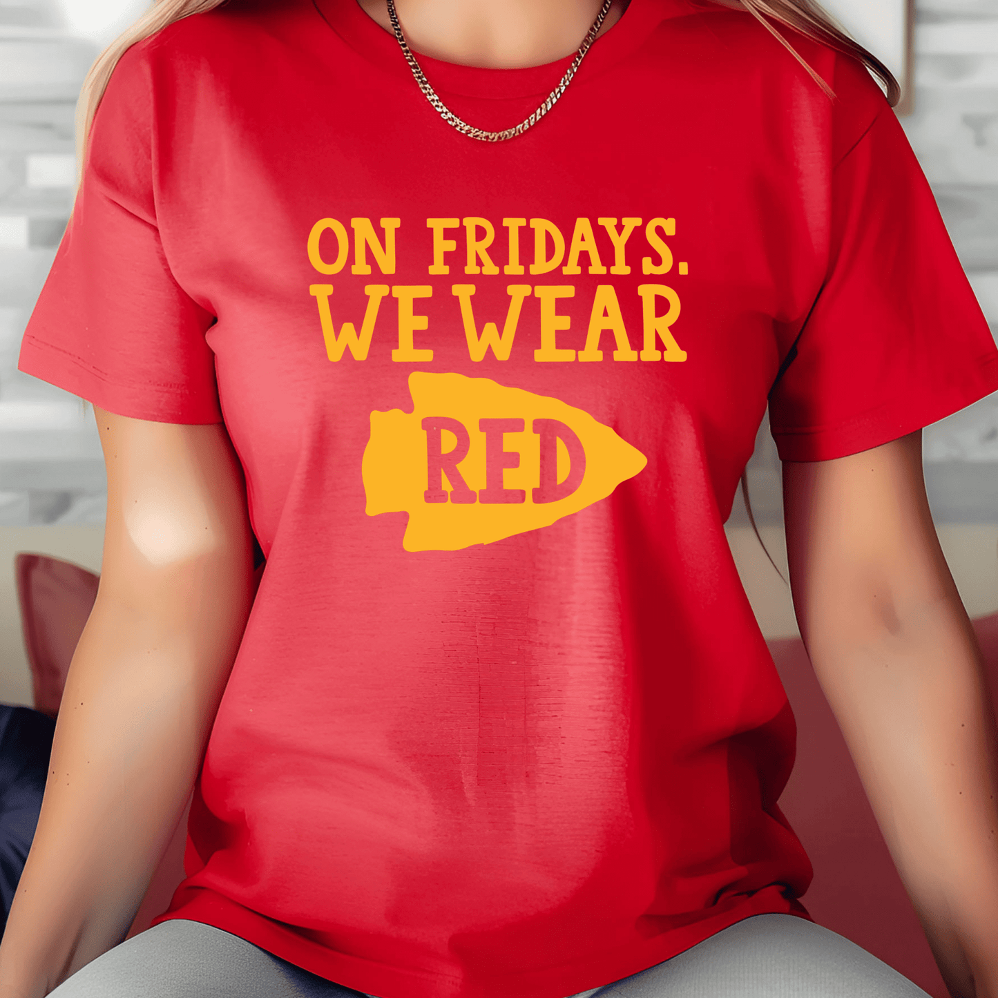 Red Fridays Tee - Amyliz Collections