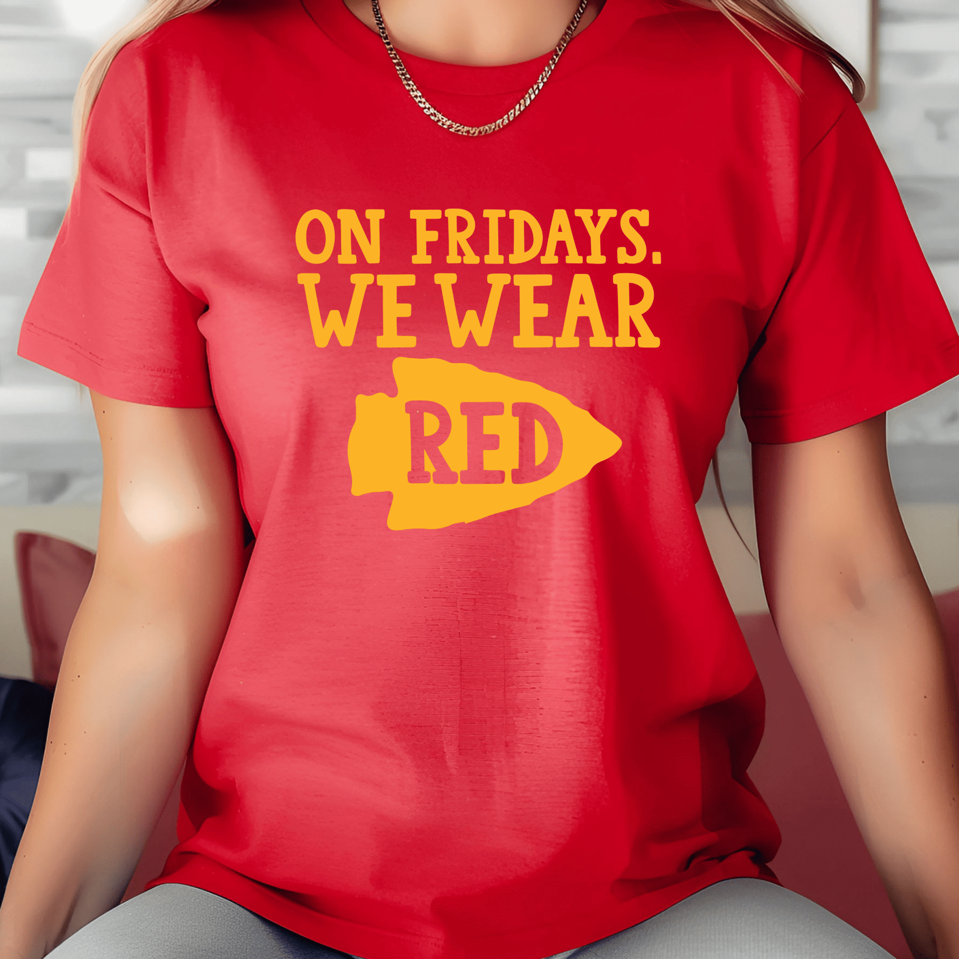 Red Fridays Tee - Amyliz Collections