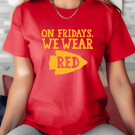 Red Fridays Tee - Amyliz Collections