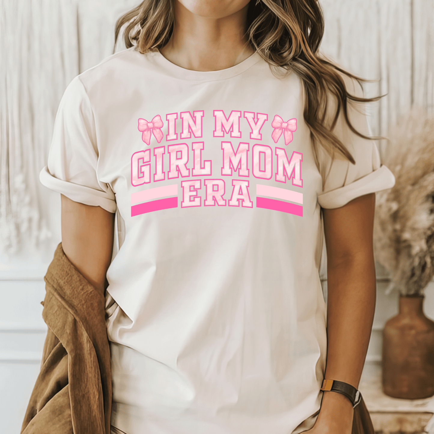 Girl Mama Era White Tee - Amyliz Collections