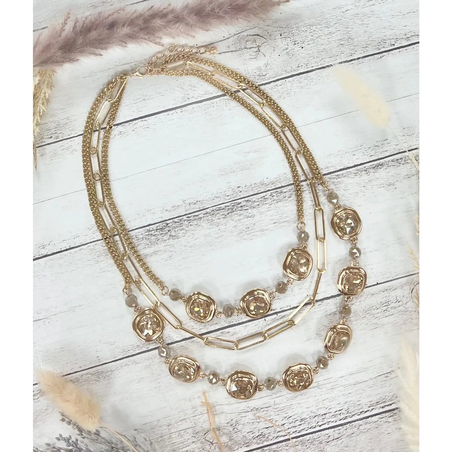 Golden Hour Luxe Necklace - Amyliz Collections