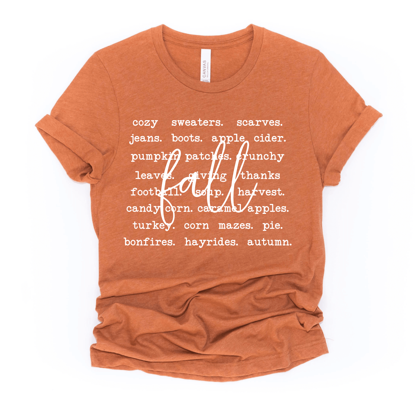 Fall Words BC Tee - Amyliz Collections