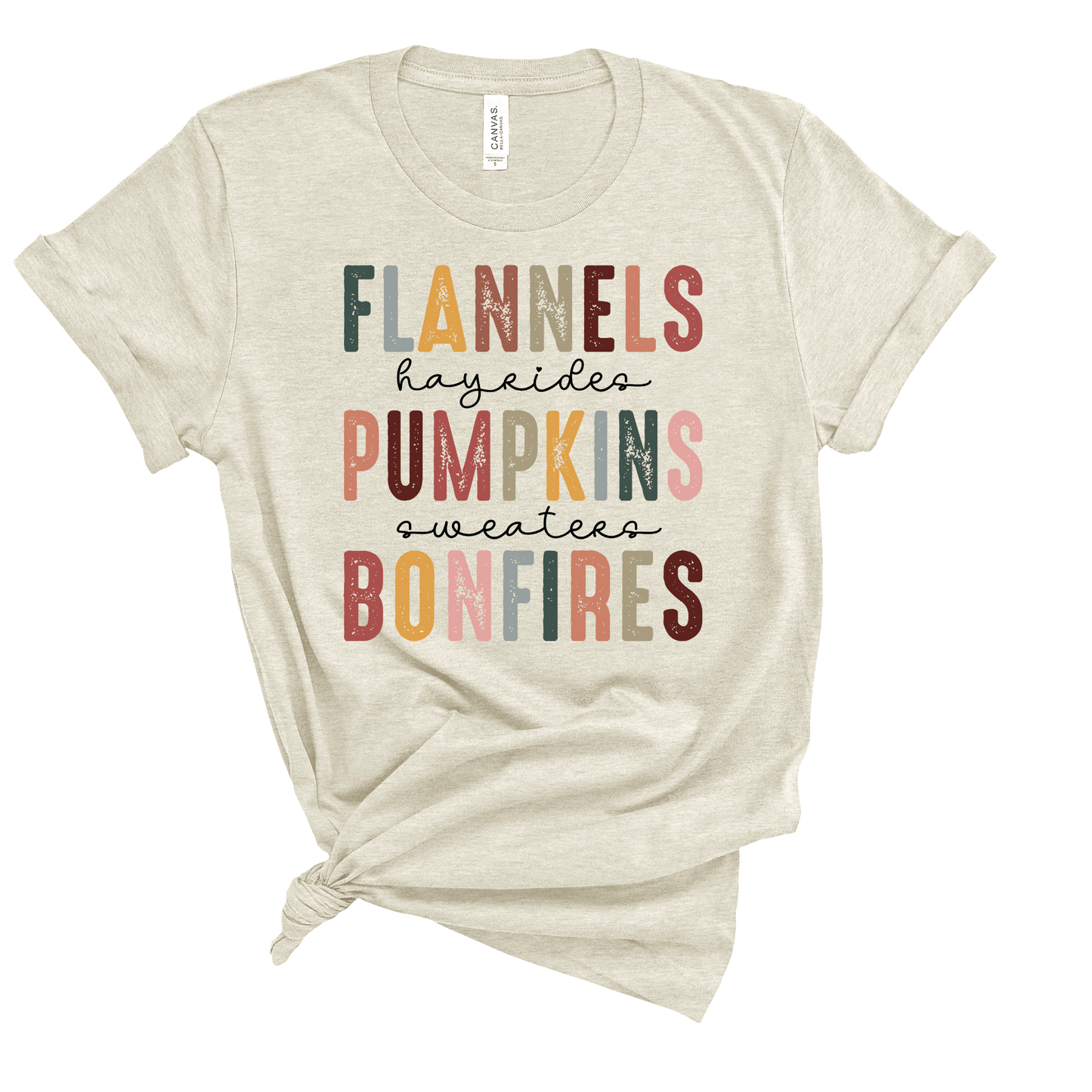 Flannels Pumpkins BC Tee - Amyliz Collections