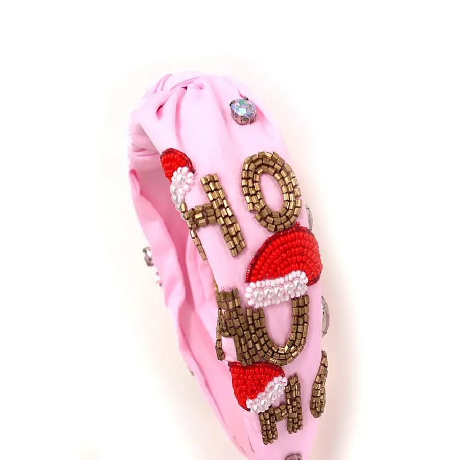 Ho Ho Ho Holiday Headband - Amyliz Collections