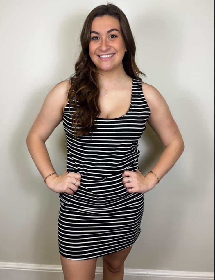 Stripe Dress - Amyliz Collections