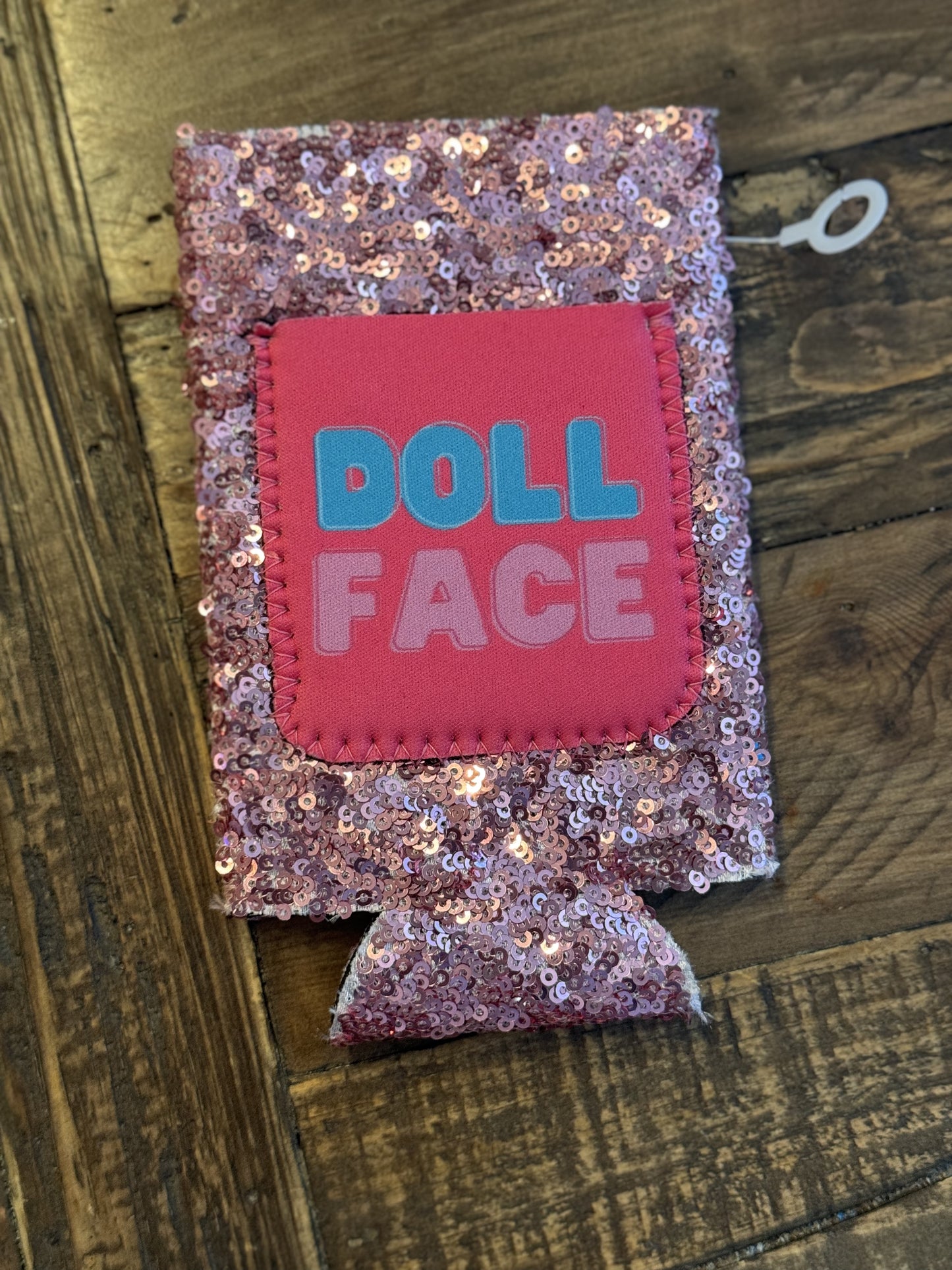 Doll Face Slim Can Cooler