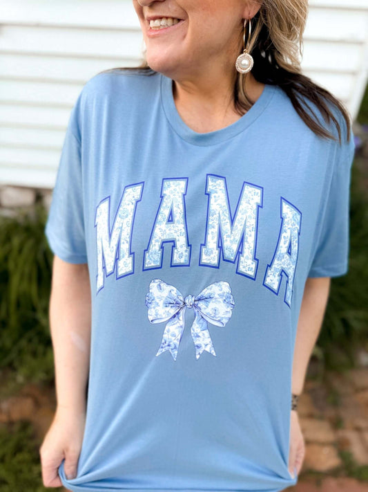 Mama Chinoserie Tee - Amyliz Collections