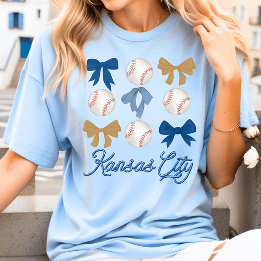 Kansas City Royals Coquette Tee - Amyliz Collections