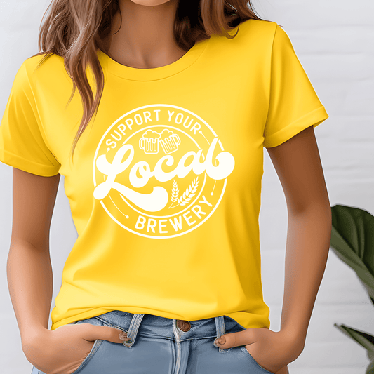 Support Local Brewery Tee - Amyliz Collections