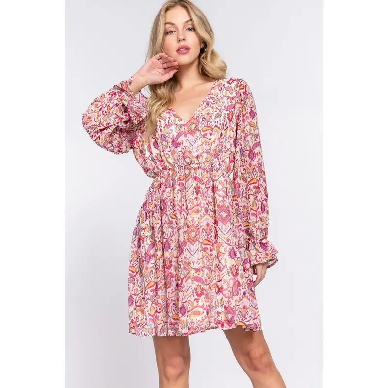 Soft Blossom Dress - Amyliz Collections