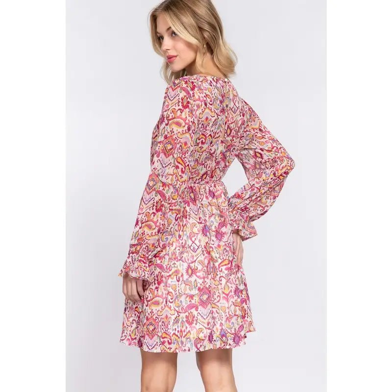 Soft Blossom Dress - Amyliz Collections