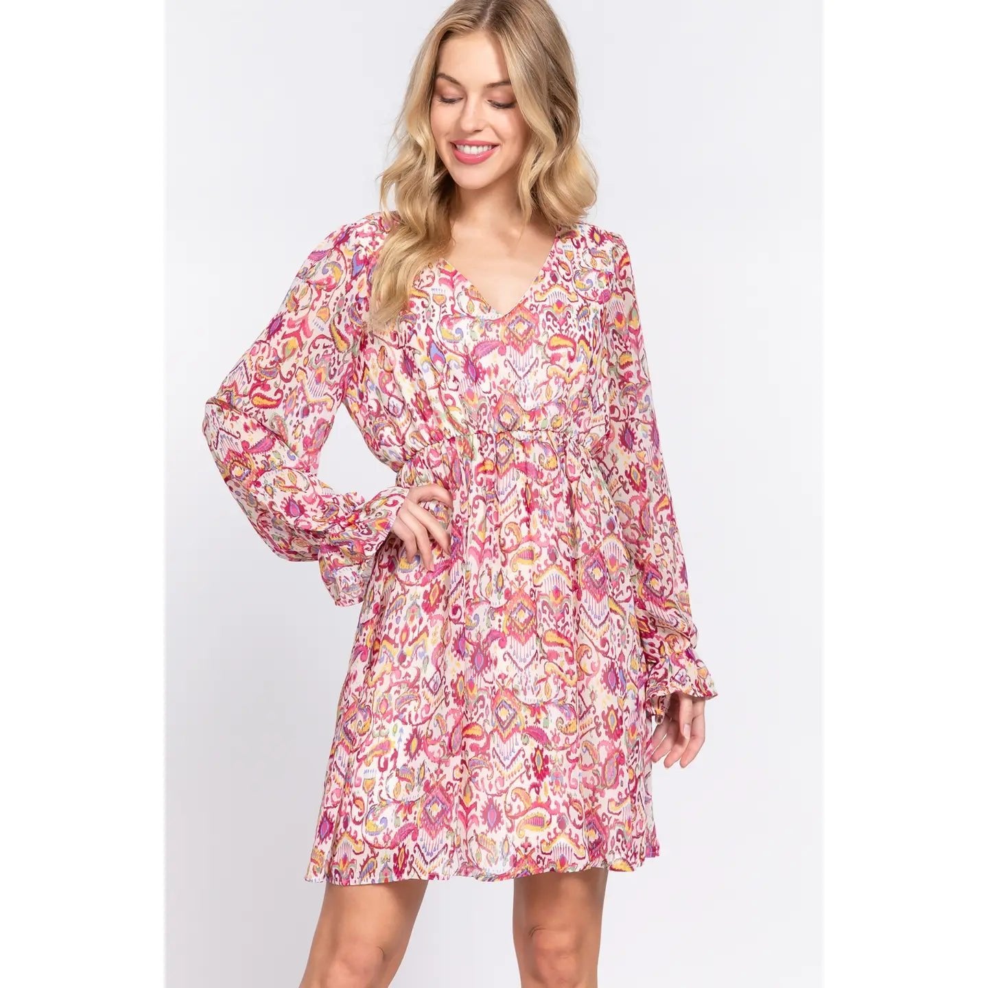 Soft Blossom Dress - Amyliz Collections