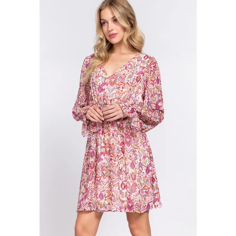 Soft Blossom Dress - Amyliz Collections