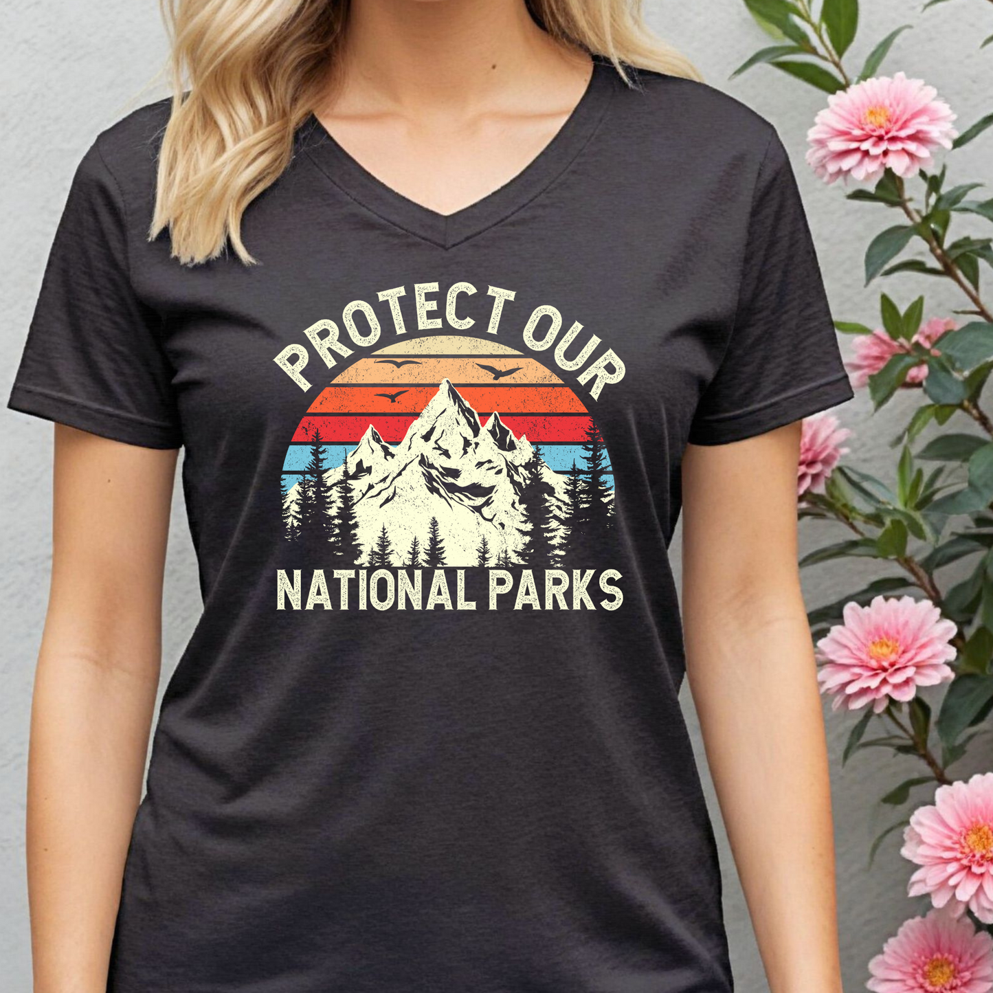 Protect Our National Parks V-Neck