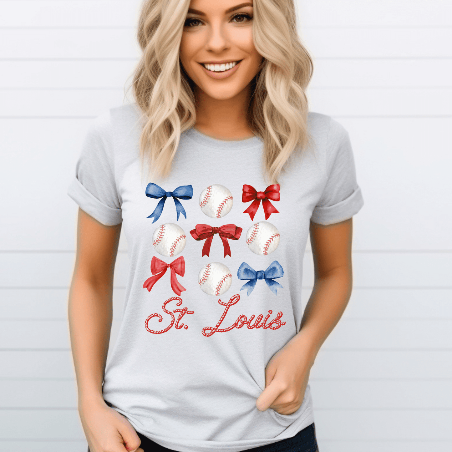 St. Louis Cardinals Coquette Tee - Amyliz Collections