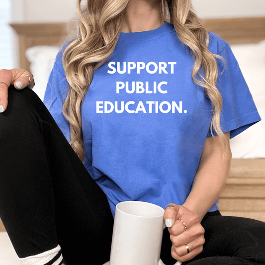 Support Public Education Tee - Amyliz Collections