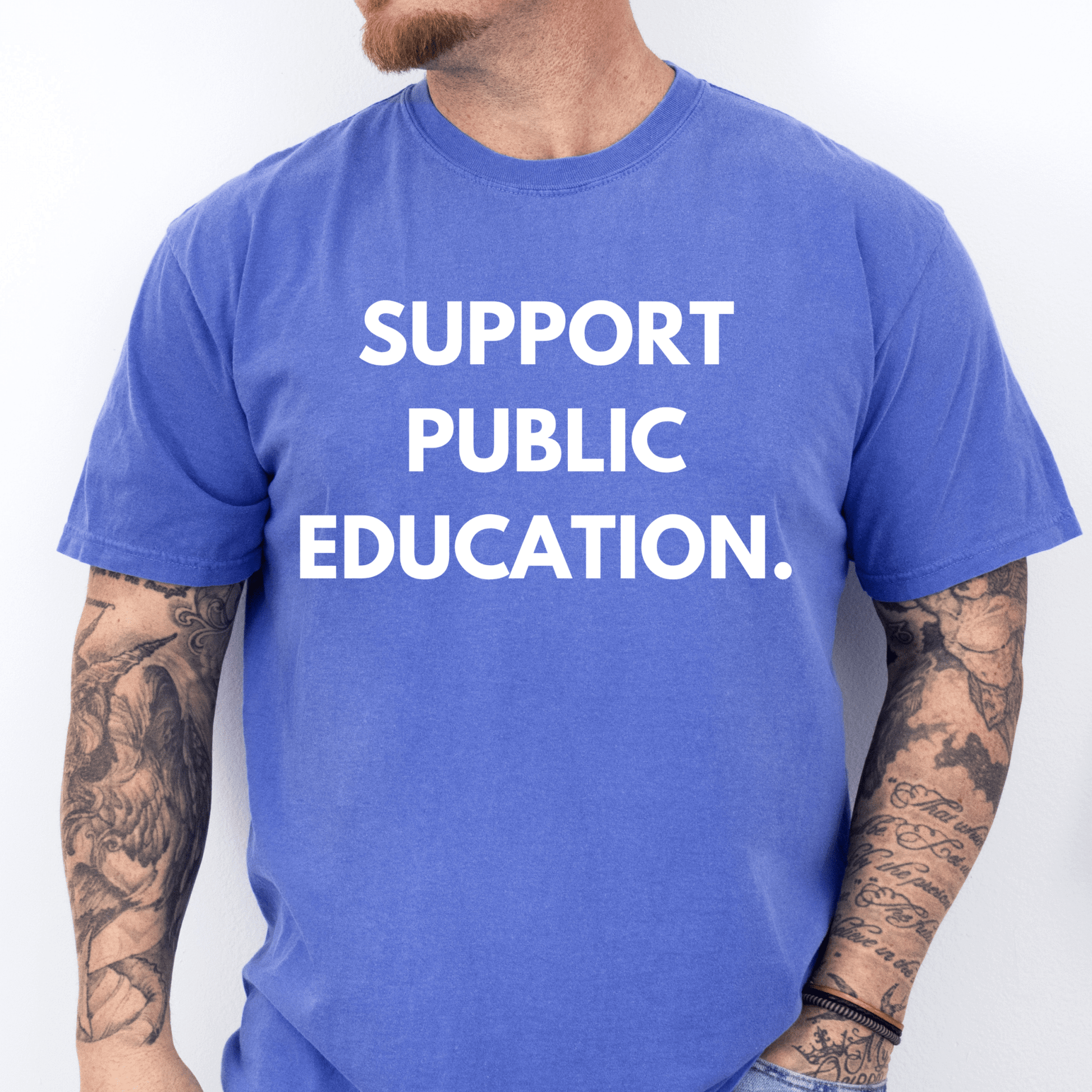 Support Public Education Tee - Amyliz Collections