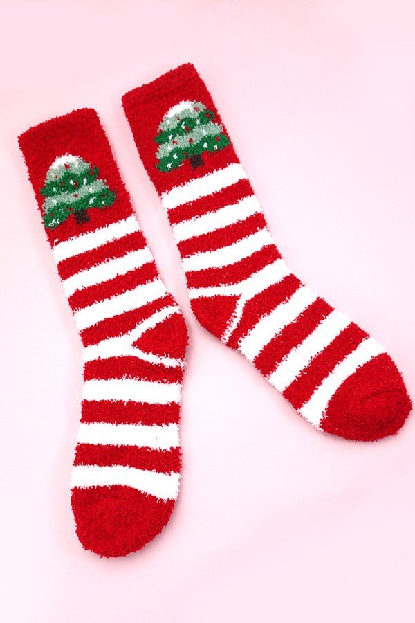 Christmas Warm Fuzzy Socks - Amyliz Collections