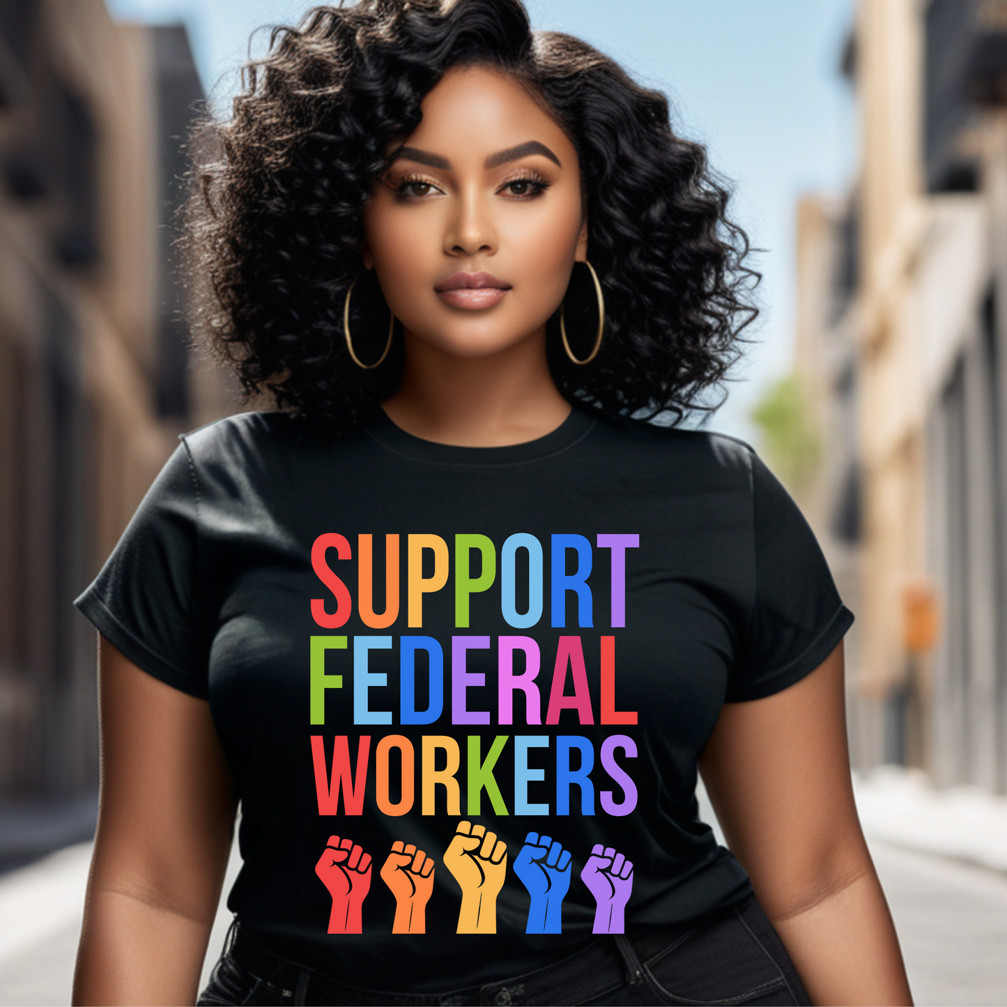 Support Federal Workers Tee