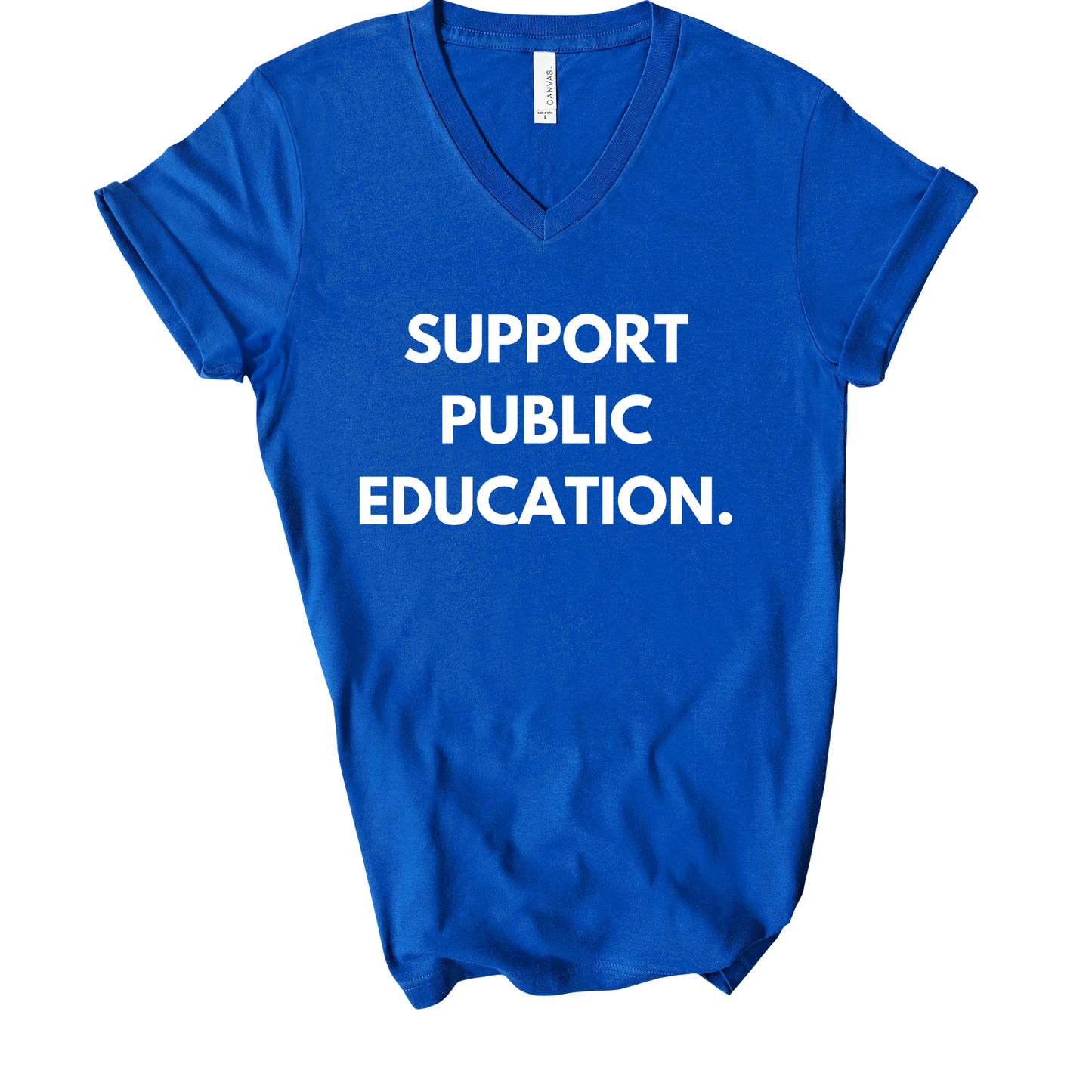 Support Public Education V-Neck