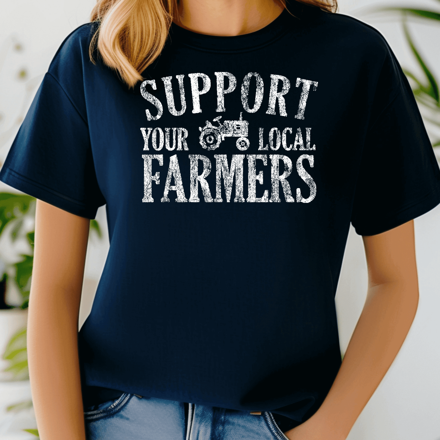 Support Local Farmer Tee - Amyliz Collections