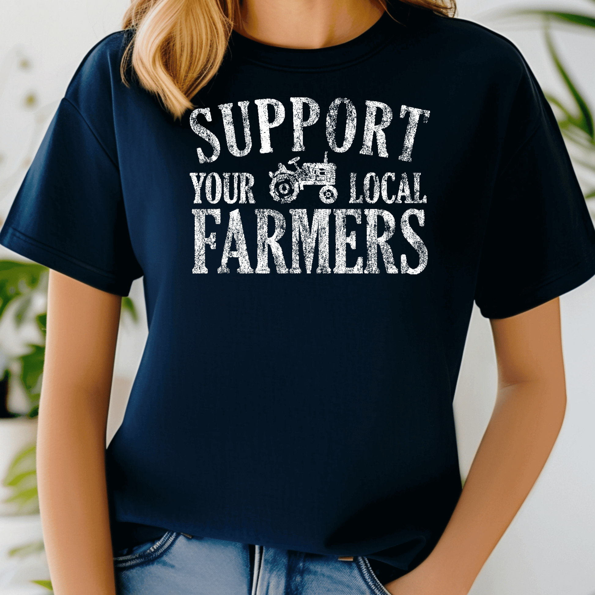 Support Local Farmer Tee - Amyliz Collections