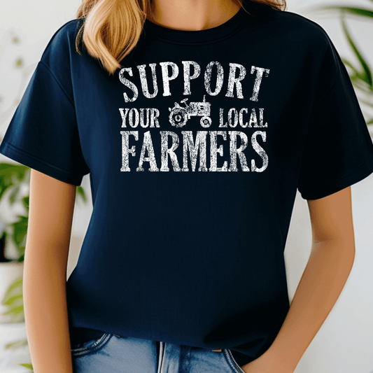 Support Local Farmer Tee - Amyliz Collections