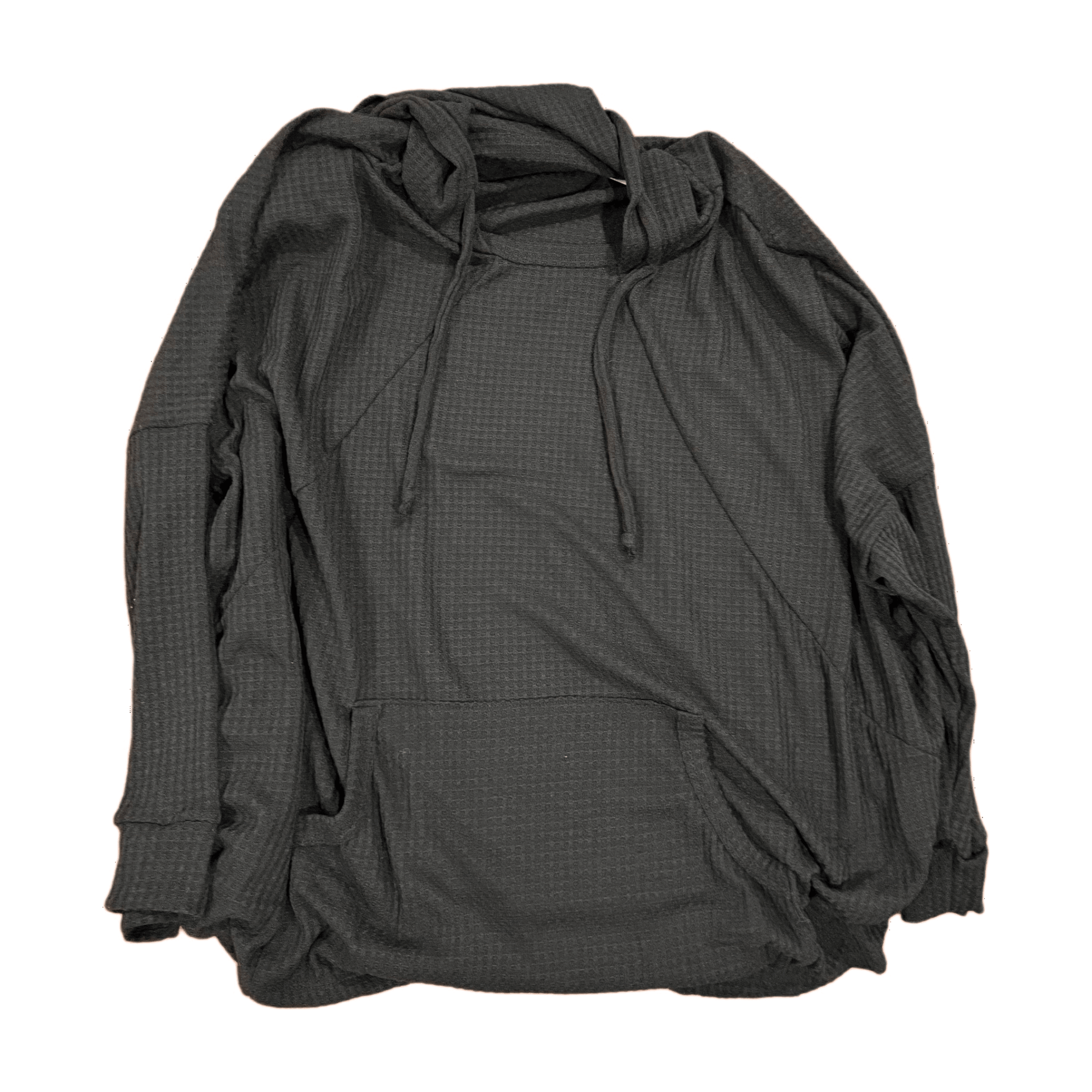 Hooded Plus Size Knit Top - Amyliz Collections