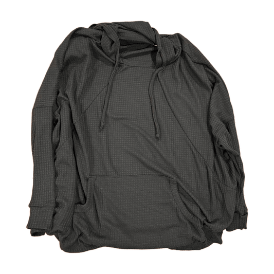 Hooded Plus Size Knit Top - Amyliz Collections