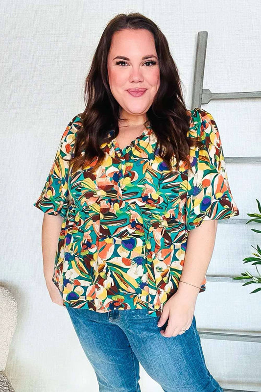 Painted Garden Top