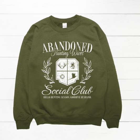 Abandoned Hunting Wives Crewneck