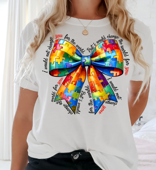 Autism Coquette Tee