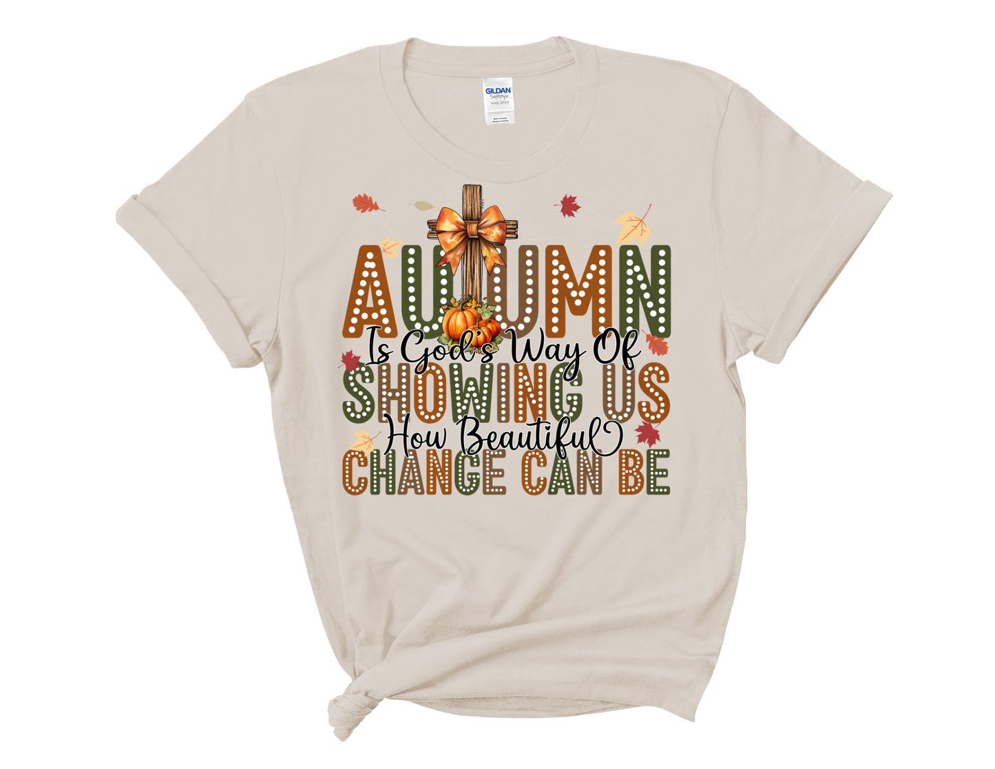 Autumn Jesus SS Tee