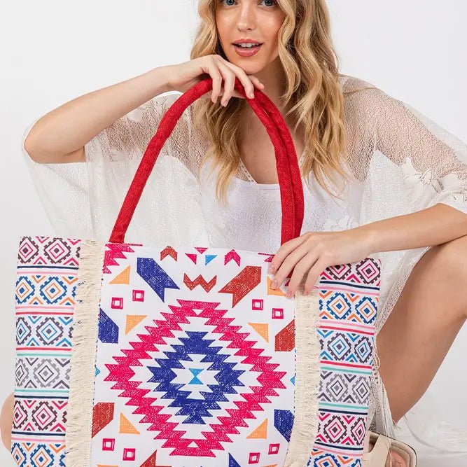 Boho Summer Tote Bag