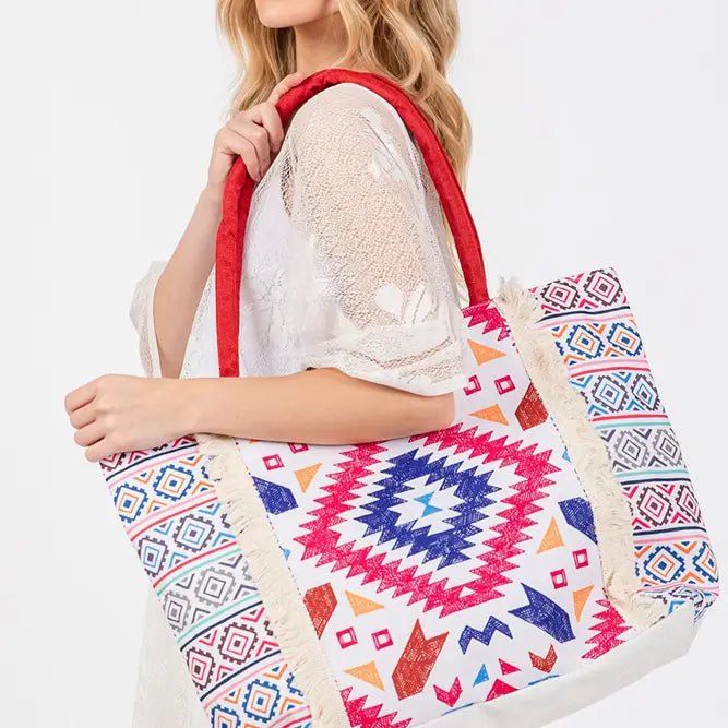 Boho Summer Tote Bag
