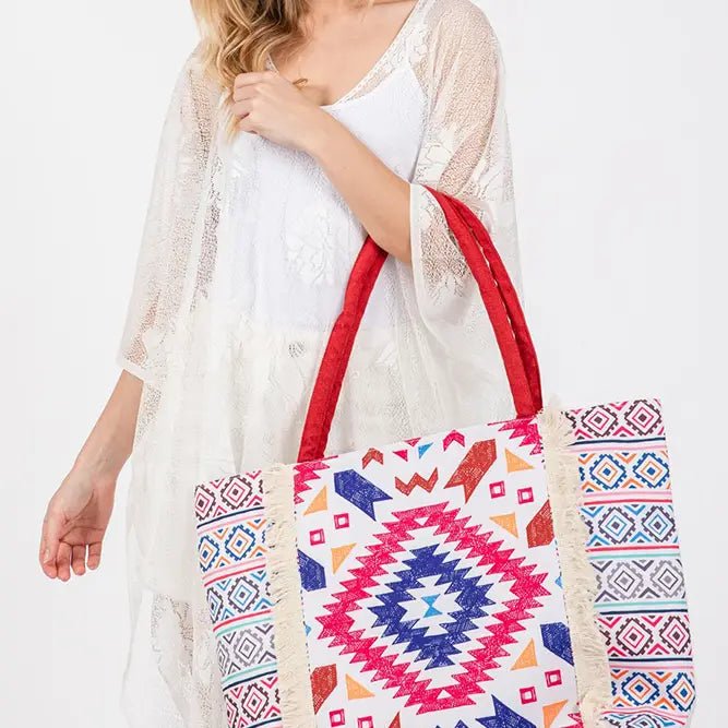 Boho Summer Tote Bag