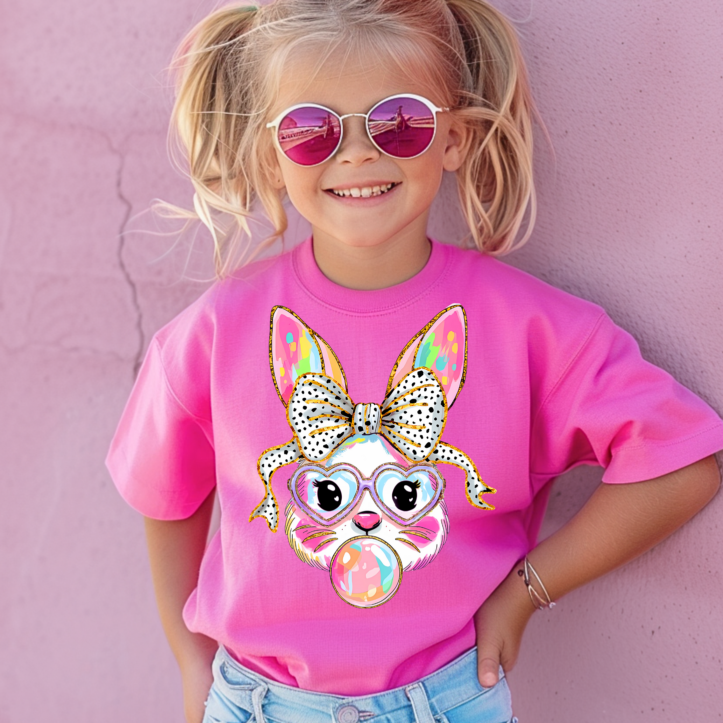 Bunny Bubblegum Kids Tee