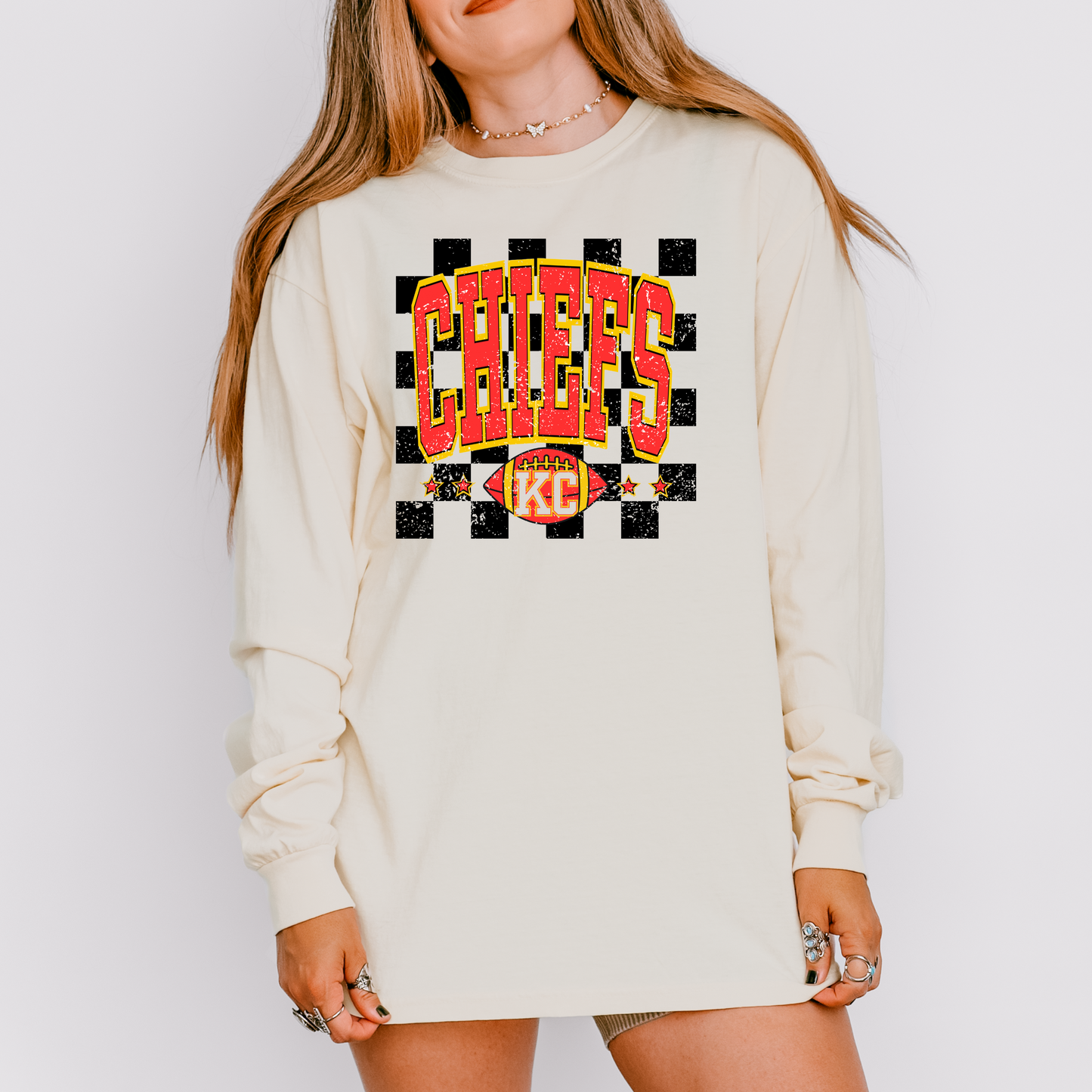 Checker Chiefs Long Sleeve Tee