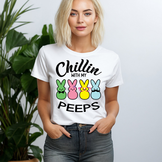 Chillin' With My Peeps Tee