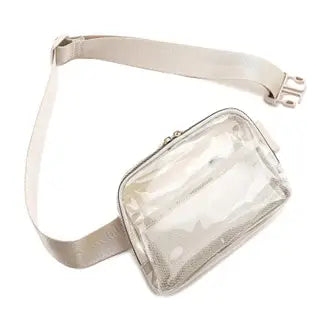 Clear Cross Body Sling Messenger Fanny Pack